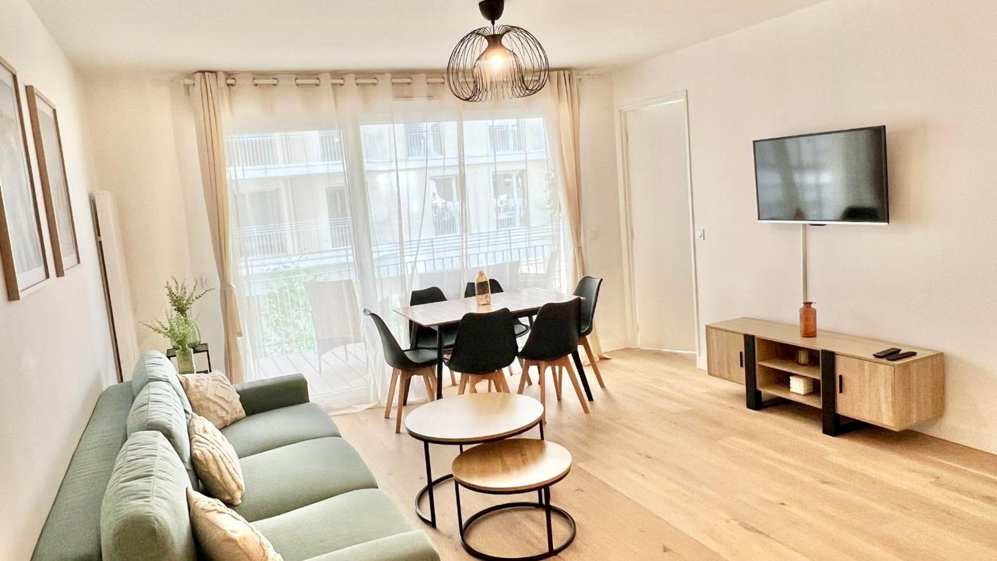 Appartement Neuf Et Spacieux Клиши Экстерьер фото