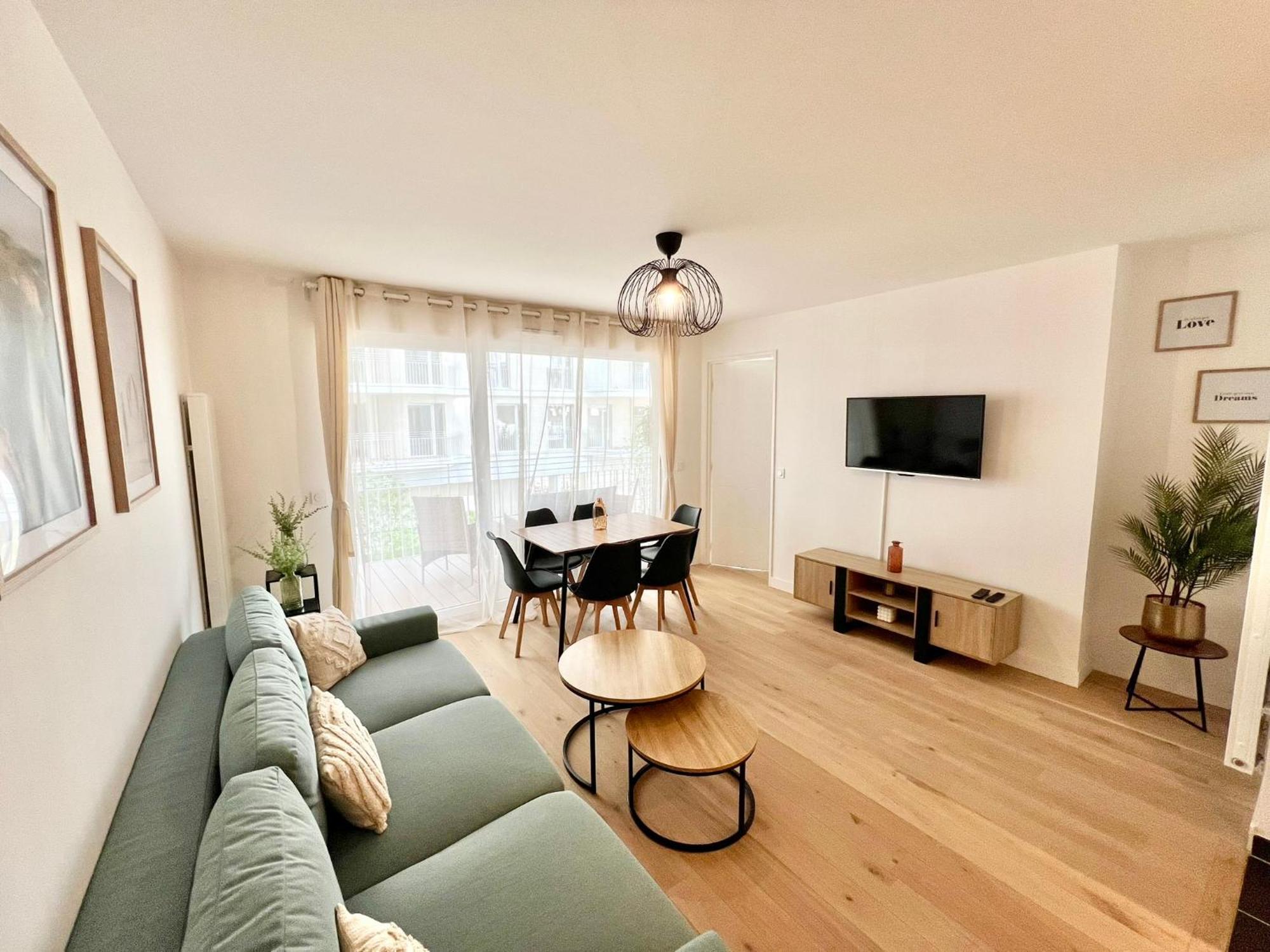 Appartement Neuf Et Spacieux Клиши Экстерьер фото